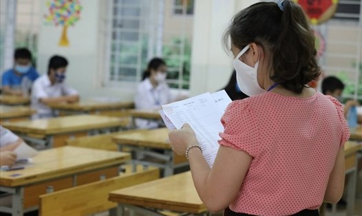 Bộ GDĐT yêu cầu các địa phương không tuyển thẳng lớp 10, cộng điểm ưu tiên cho học sinh có IELTS. Ảnh: Hải Nguyễn