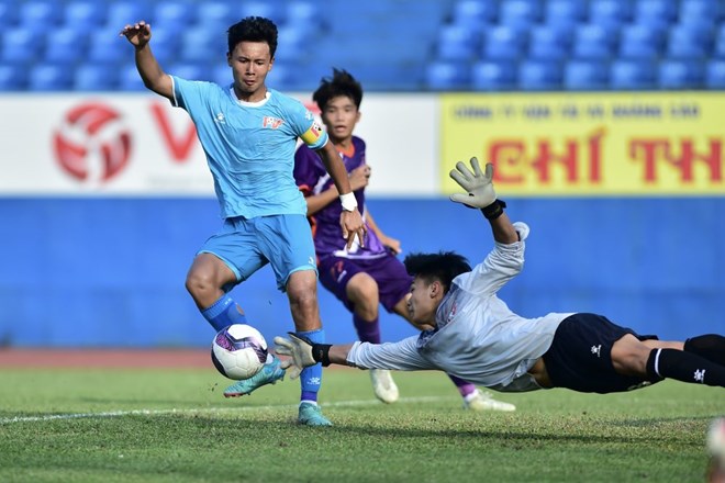 Xác định 2 đội bóng đầu tiên giành quyền vào tứ kết giải U19 Quốc gia 2024