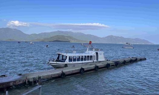 Bến tàu du lịch Long Phú ở Khánh Hòa. Ảnh: Hữu Long