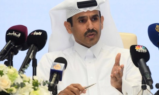 Bộ trưởng Năng lượng Qatar đồng thời là người đứng đầu công ty năng lượng nhà nước QatarEnergy Saad Sherida al-Kaabi. Ảnh: AFP