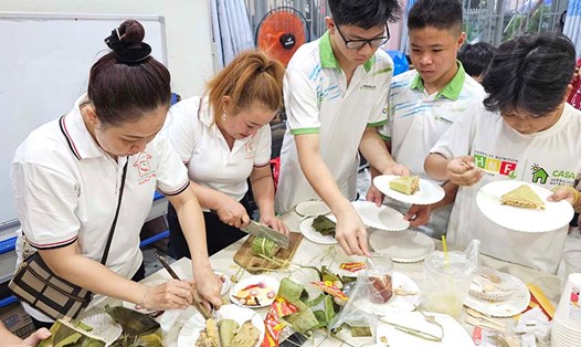Herbalife Việt Nam tổ chức chương trình “Xuân Yêu Thương” cho hơn 1.400 trẻ em tại 8 Trung tâm Casa Herbalife Việt Nam. Ảnh: DN cung cấp