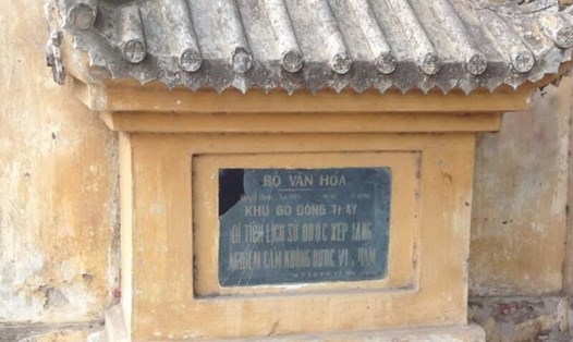 Di tích Lịch sử Gò Đống Thây (quận Thanh Xuân, Hà Nội). Ảnh: Cổng thông tin điện tử quận Thanh Xuân