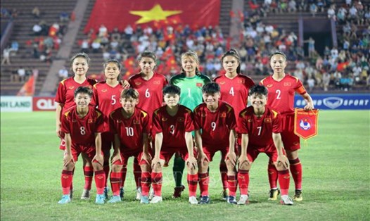 Đội tuyển U20 nữ Việt Nam. Ảnh: TTXVN