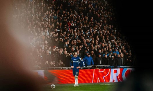 Hình ảnh Conor Gallagher trong thất bại của Chelsea trước Liverpool.  Ảnh: Chelsea Football Club