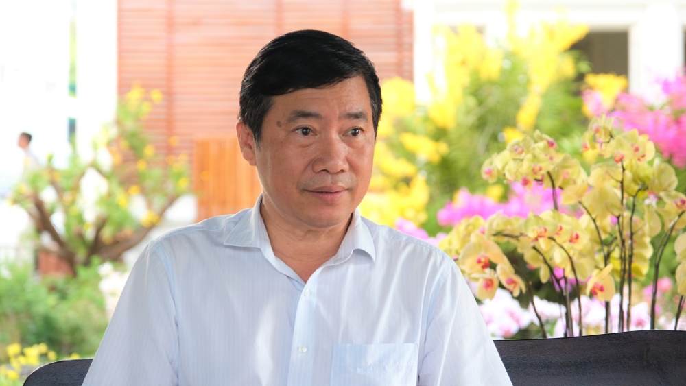 Ông Phạm Thiện Nghĩa, Chủ tịch UBND tỉnh Đồng Tháp. Ảnh: Tùng Linh. 
