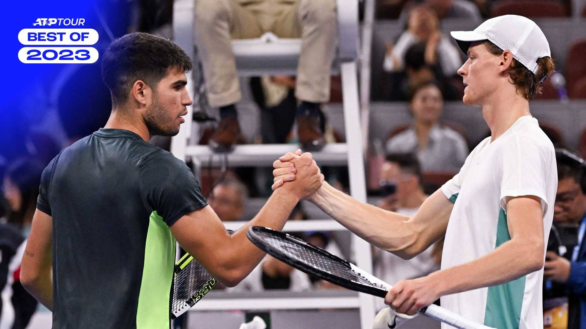 Carlos Alcaraz và Jannik Sinner đang mang đến thách thức nhưng không dễ chiếm vị trí số 1 của Djokovic. Ảnh: ATP Tour