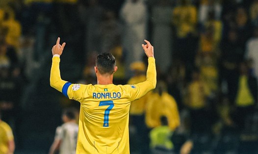 Cristiano Ronaldo có khả năng bị treo giò 2 trận. Ảnh: Al-Nassr