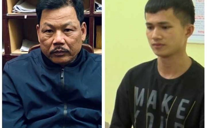 Hai đối tượng chống người thi hành công vụ ở Lạng Sơn vừa bị khởi tố. Ảnh: Công an Lạng Sơn