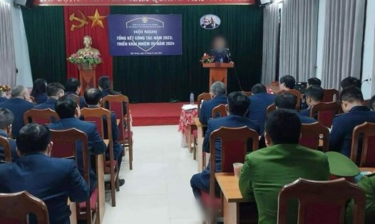 Cục Quản lý thị trường tỉnh Bắc Giang tổng kết năm 2023 thu ngân sách gấp 4 lần chỉ tiêu. Ảnh: Nhóm PV.
