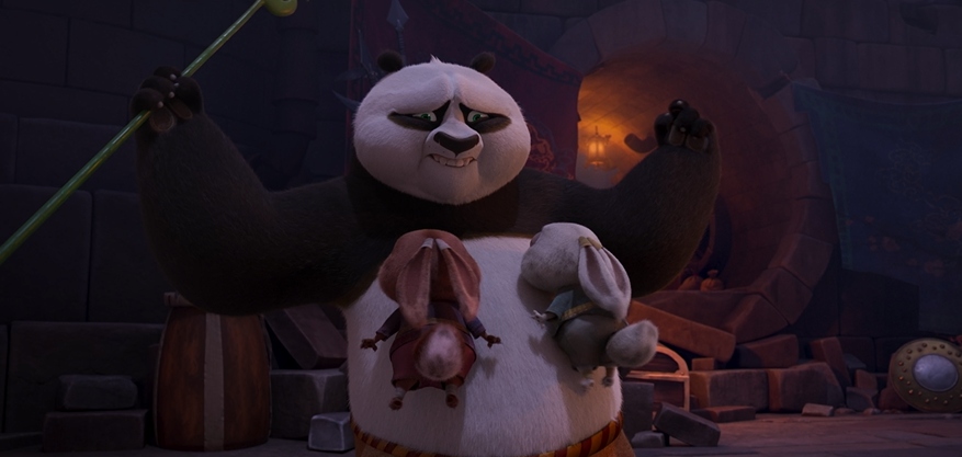 Phim hoạt hình "Kung Fu Panda 4". Ảnh: CGV.