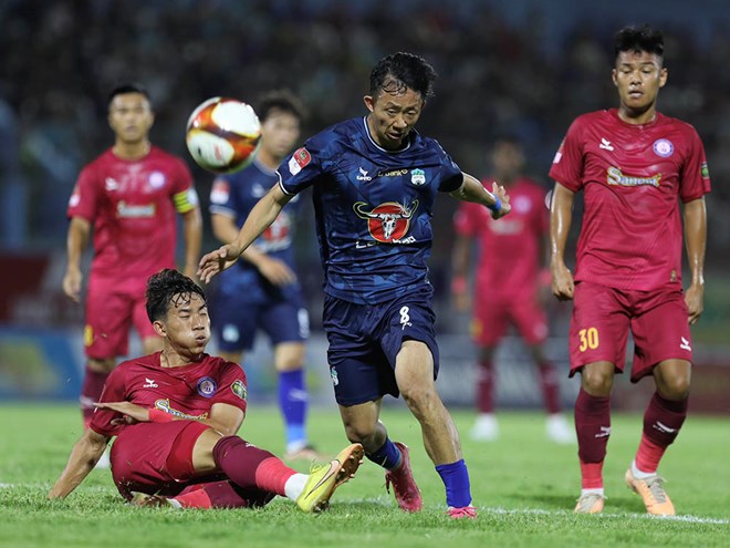 Hoàng Anh Gia Lai tiếp tục đứng cuối bảng tại V.League 2023-2024