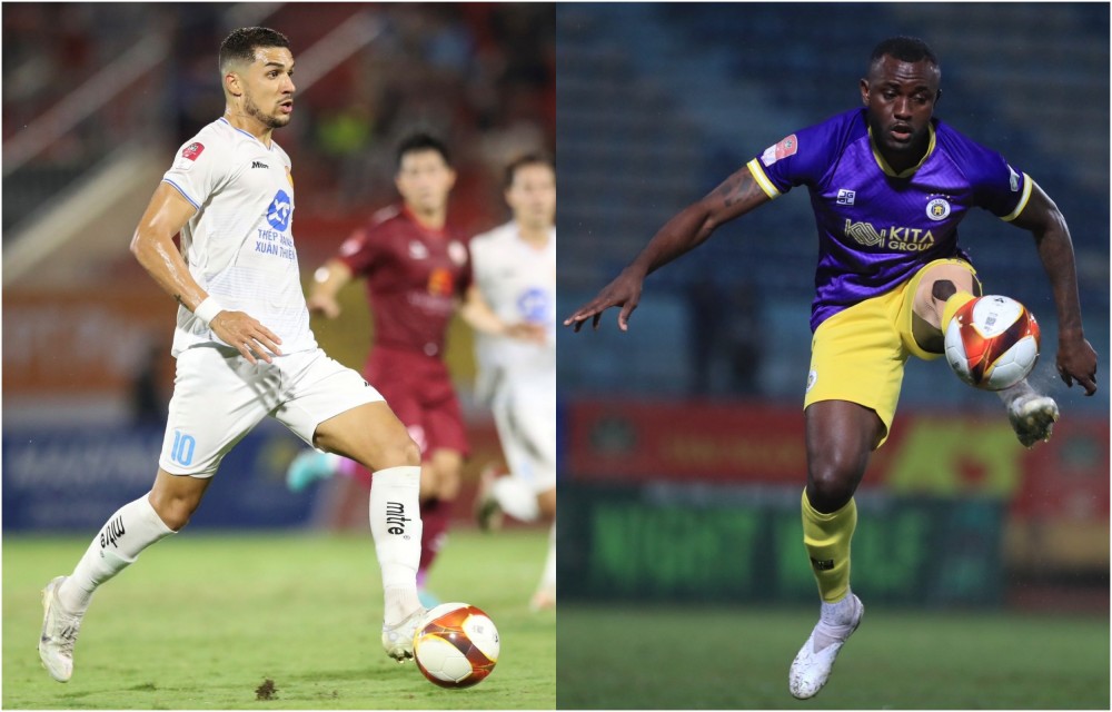 Nam Định vs Hà Nội FC là trận đấu được quan tâm nhất tại V.League hôm nay. Ảnh: Minh Dân