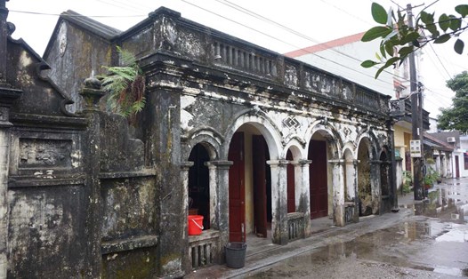 Một căn nhà xây dựng năm 1925 tại khu Nam Thọ, TP Móng Cái, tỉnh Quảng Ninh. Ảnh: Đoàn Hưng