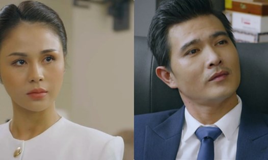 Thu Trang và Quang Sự đóng trong phim "Trạm cứu hộ trái tim". Ảnh: NSX.