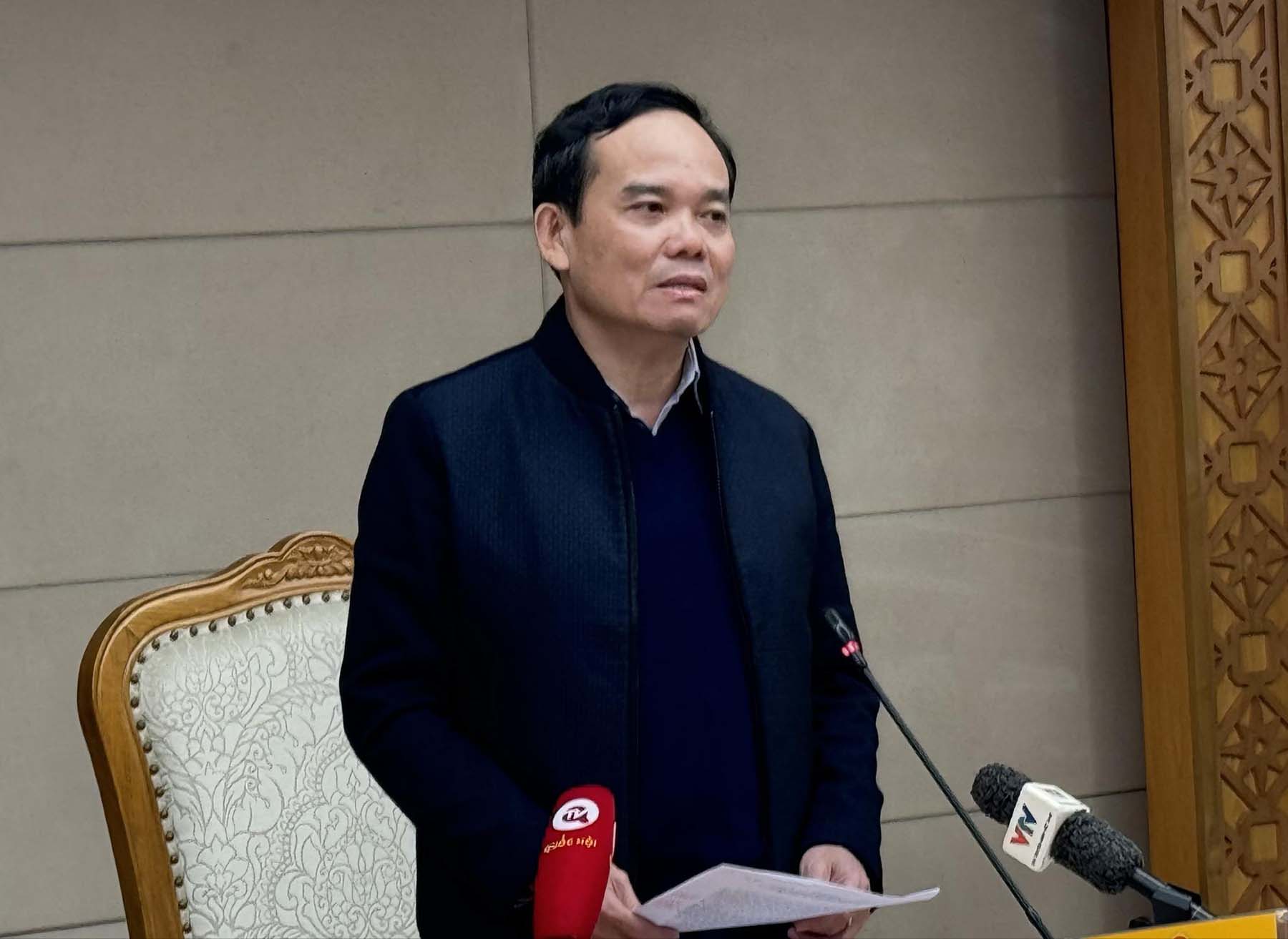 Phó Thủ tướng Chính phủ Trần Lưu Quang phát biểu. Ảnh: Phạm Đông