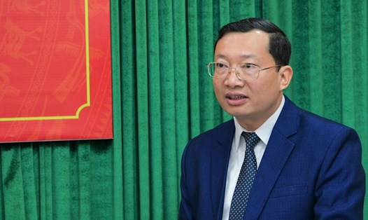 Ông Đinh Văn Nghĩa - tân Phó Trưởng Ban Tuyên giáo Tỉnh ủy Ninh Bình. Ảnh: T.L