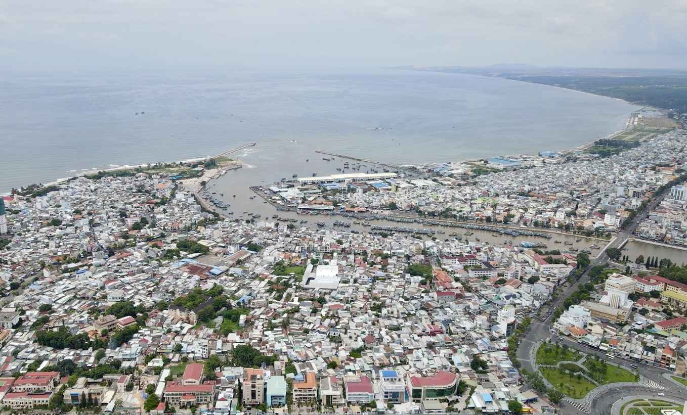 Một góc TP Phan Thiết, Bình Thuận. Ảnh: Duy Tuấn 