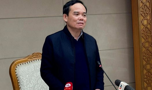 Phó Thủ tướng Chính phủ Trần Lưu Quang chủ trì phiên họp thứ nhất của Ban Chỉ đạo thực hiện sắp xếp đơn vị hành chính cấp huyện, cấp xã. Ảnh: Phạm Đông