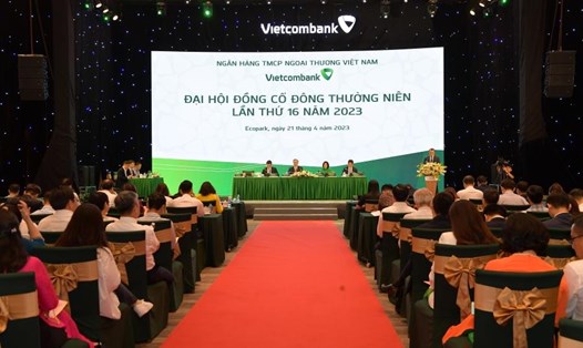 Đại hội cổ đông Vietcombank năm nay sẽ được tổ chức vào ngày 26.4. Ảnh: VCB 