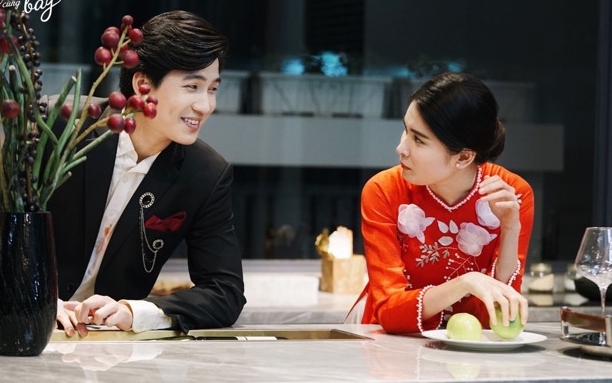 Thuỳ Dung đóng trong Ước mình cùng bay. Ảnh: VieON.