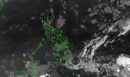 Vùng áp thấp gần Philippines hồi 9h ngày 29.2.2024. Ảnh: PASAGA