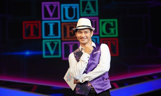 MC Xuân Bắc tiếp tục làm MC "Vua tiếng Việt" mùa thứ 3. Ảnh: VTV