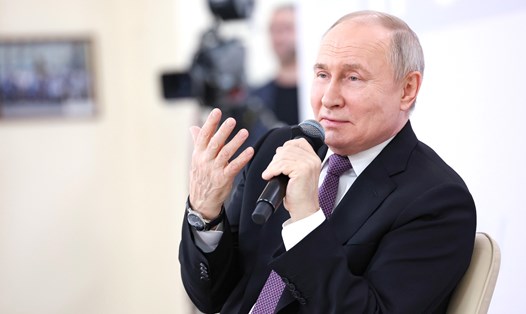  Tổng thống Nga Vladimir Putin. Ảnh: Điện Kremlin
