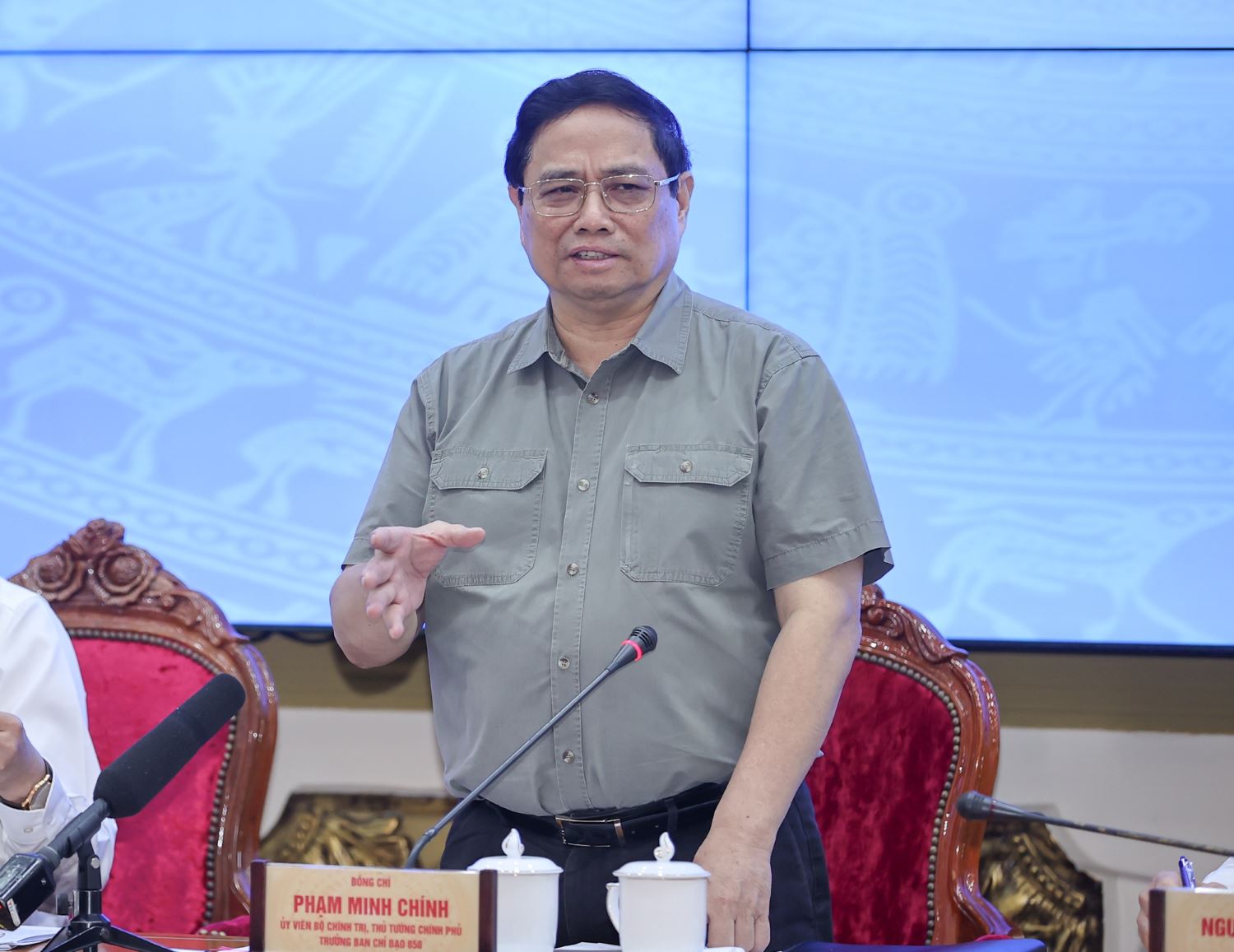 Thủ tướng Phạm Minh Chính chỉ đạo phân cấp tối đa cho TPHCM để triển khai Nghị quyết 98 nhanh hơn. Ảnh: VGP/Nhật Bắc