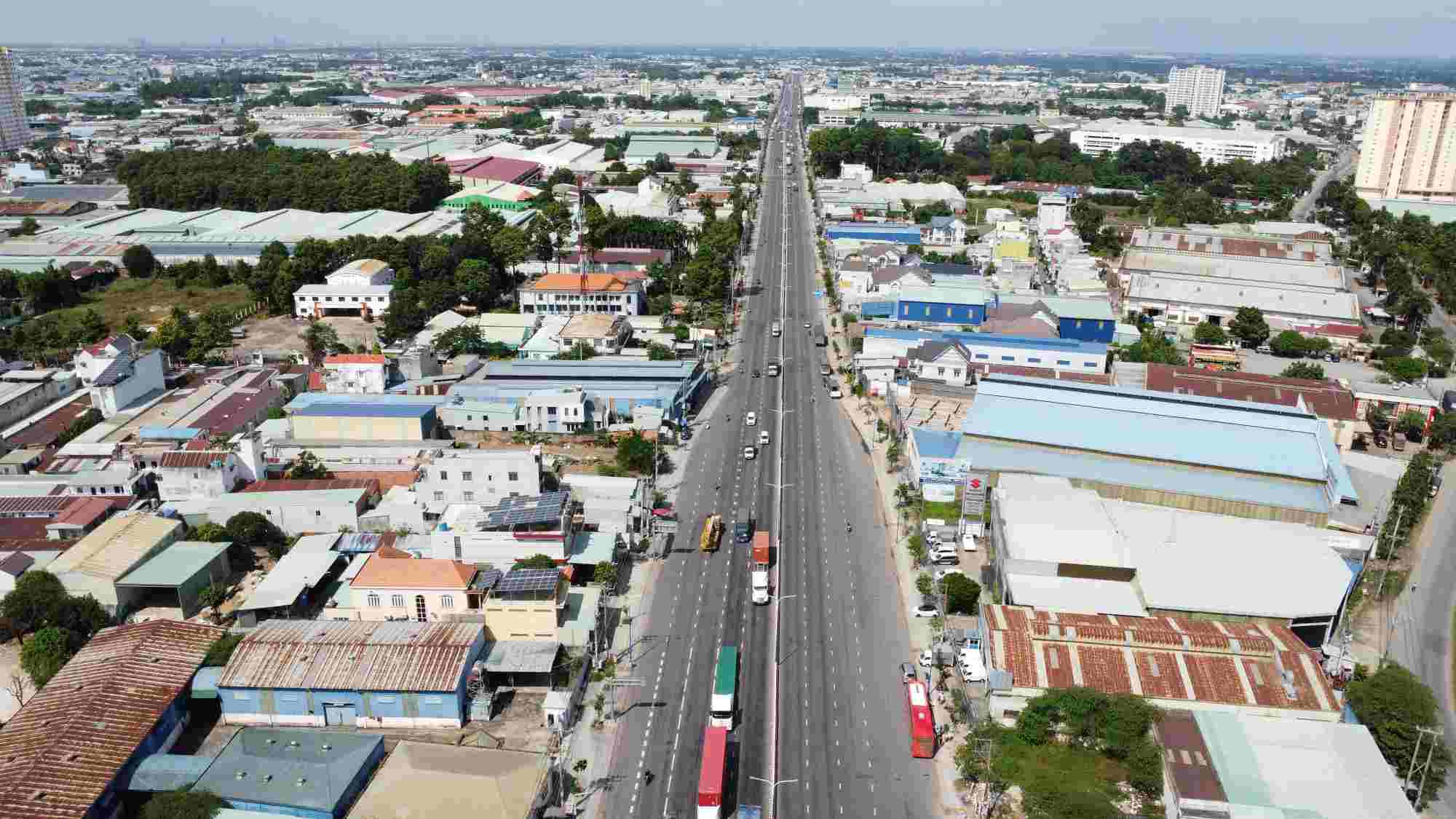Bình Dương sẽ khởi công dự án đường cao tốc TPHCM - Chơn Thành vào dịp 30.4.Ảnh: Đình Trọng