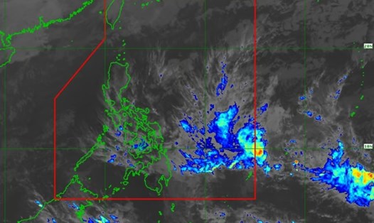 Áp thấp gần Philippines ít có khả năng mạnh lên thành bão. Ảnh: PASAGA