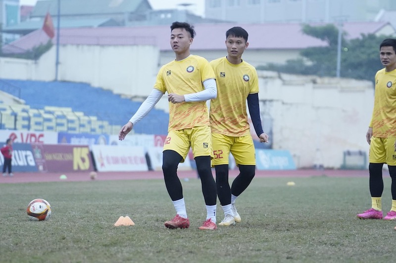 Câu lạc bộ Thanh Hoá nghỉ tết 5 ngày trước khi trở lại tập luyện vào mùng 3 Tết Giáp Thìn. Ảnh: THFC