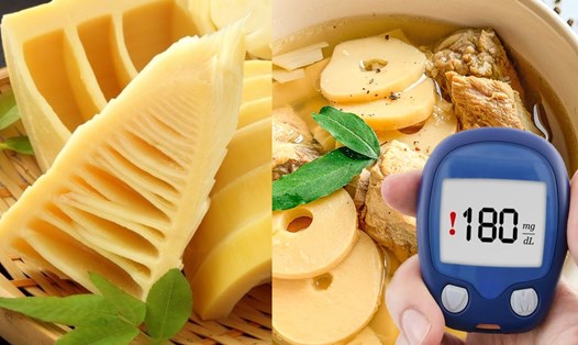  Thêm măng vào chế độ ăn có thể giúp kiểm soát nồng độ đường huyết trong máu. Đồ hoạ: Phương Anh
