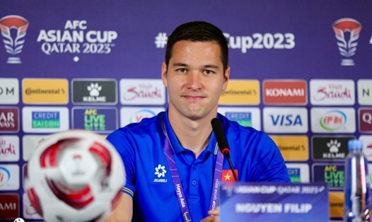 Nguyễn Filip đã nhận quốc tịch Việt Nam và về V.League thi đấu. Ảnh: VFF