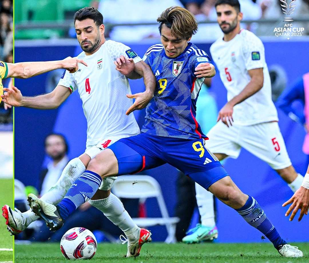 Tuyển Iran tự tin hướng đến vòng bán kết Asian Cup 2023 sau khi đã thắng tuyển Nhật Bản 2-1 tại tứ kết. Ảnh: AFC