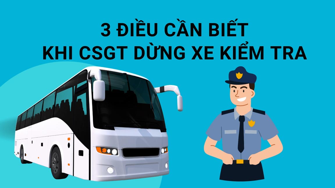 3 điều cần biết khi CSGT dừng xe kiểm tra khi tham gia giao thông