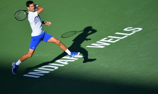 Novak Djokovic sẽ trở lại giải Indian Wells lần đầu tiên kể từ năm 2019. Ảnh: Tennis Major