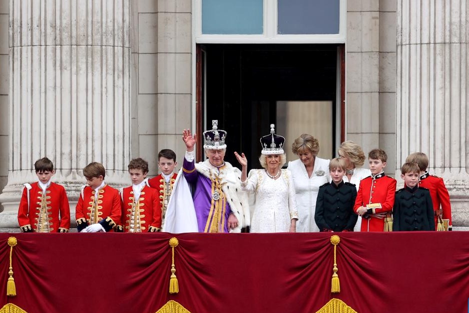Lễ đăng quang của Vua Charles III, ngày 6.5.2023. Ảnh: Xinhua
