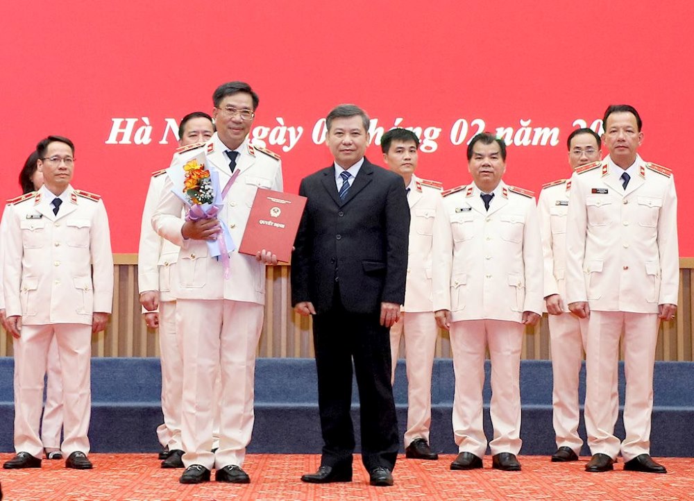 Ông Lê Đức Xuân - Viện trưởng Viện Kiểm sát Nhân dân (KSND) tỉnh Bình Dương - giữ chức vụ Viện trưởng VKSND Cấp cao tại TPHCM, kể từ ngày 16.2.2024. Ảnh: VGP