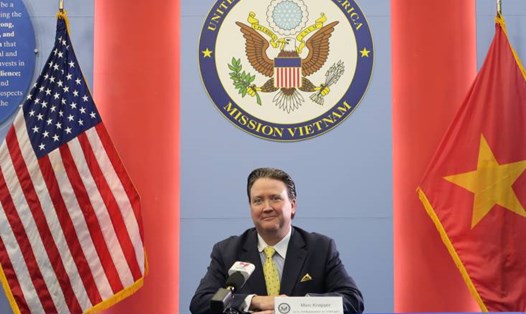 Đại sứ Mỹ tại Việt Nam Marc Knapper. Ảnh: VÂN ANH