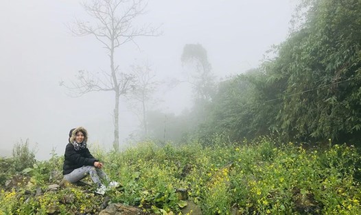 Vẻ đẹp hoang sơ kỳ thú của cổng trời Mường Lống (huyện Kỳ Sơn, Nghệ An). Ảnh: Hải Đăng