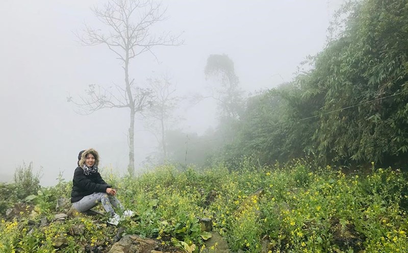 Vẻ đẹp hoang sơ kỳ thú của cổng trời Mường Lống (huyện Kỳ Sơn, Nghệ An). Ảnh: Hải Đăng