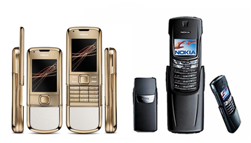Nokia 8800 và 8910i. Ảnh: Nokia