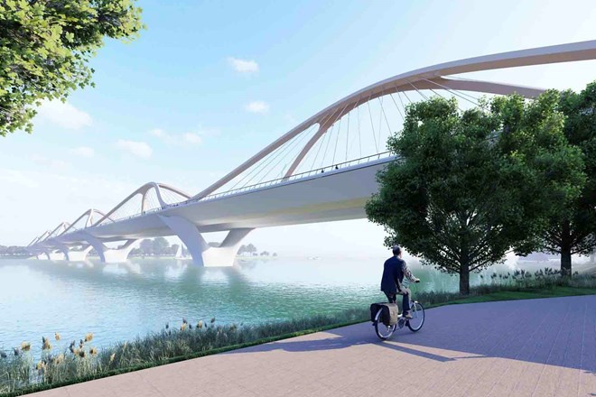 Sắp khởi công cầu hơn 16.000 tỉ đồng nối trung tâm Hà Nội với quận Long Biên