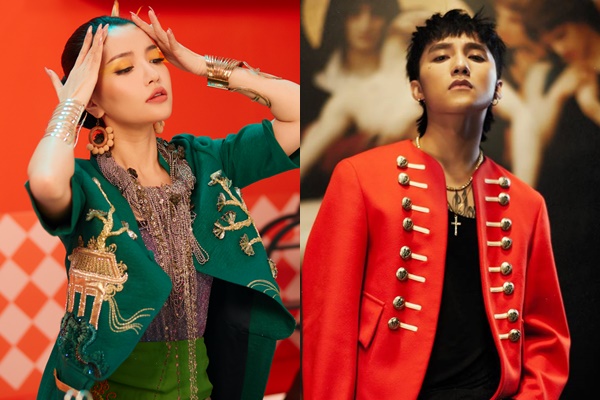 Bích Phương và Sơn Tùng. Ảnh: Facebook nhân vật