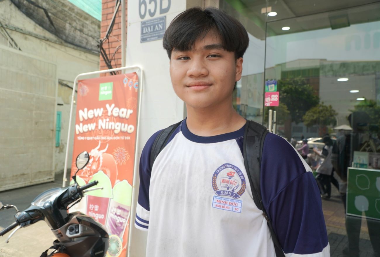 Phạm Anh Bằng (học sinh lớp 9 ở Quận 1) đánh giá