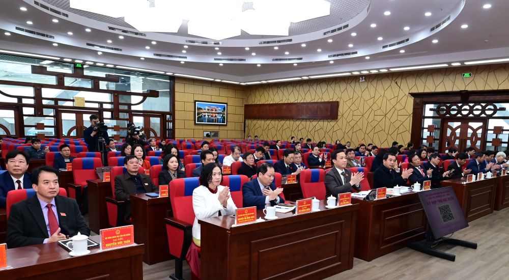 Các đại biểu dự kỳ họp. Ảnh: Cổng TTĐT tỉnh Hải Dương
