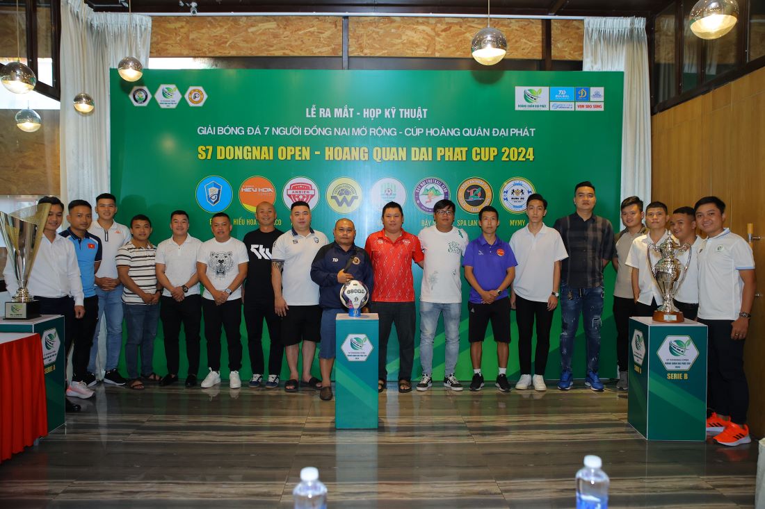 Câu lạc bộ My My FC (Đồng Nai) lần đầu tiên đăng cai một giải bóng đá phong trào quy tụ những đội chất lượng hàng đầu Việt Nam. Ảnh: Đình Thảo