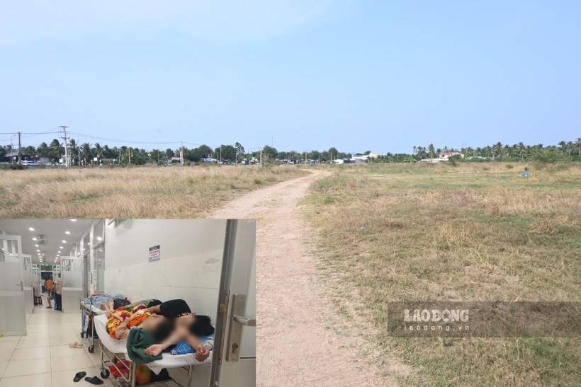 Hơn 8 năm dự án Bệnh viện Đa khoa tỉnh Bến Tre vẫn chưa xong, trong khi đó, Bệnh viện Đa khoa Nguyễn Đình Chiểu - đơn vị hưởng thụ dự án trên - đang phải "gồng" vì quá tải cục bộ. Ảnh: Thành Nhân