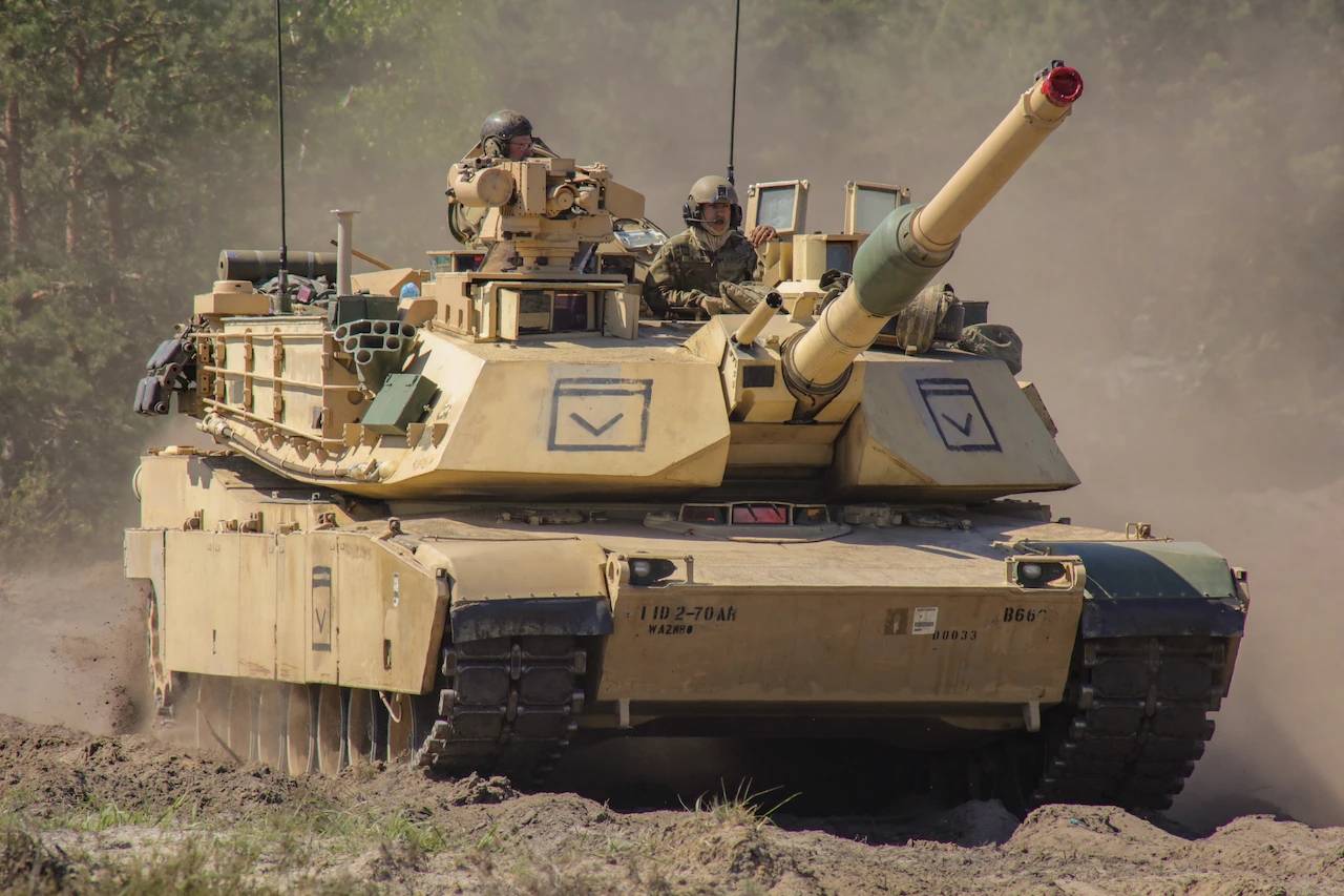 Xe tăng Abrams. Ảnh: Quân đội Mỹ