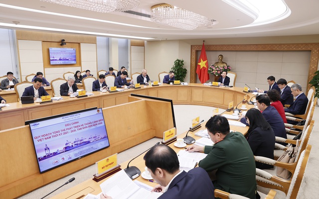 Toàn cảnh cuộc họp. Ảnh: VPCP